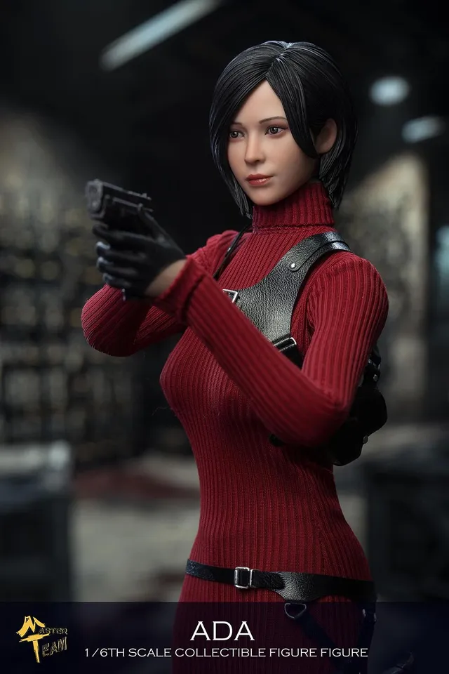 MTTOYS015 Ada Wong + TBL S12D Resident Evil 1/6 Figure Movable Eyes