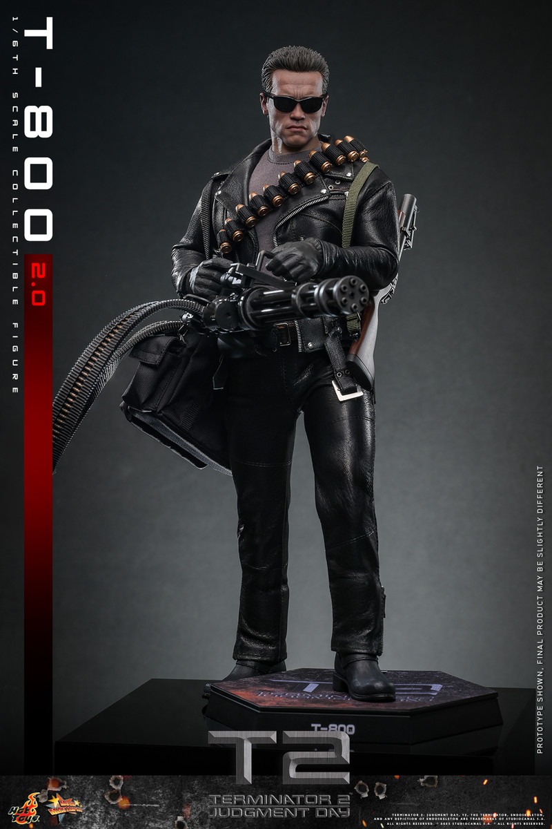 In stock! Hot Toys MMS795 1/6th scale T-800 (2.0) Terminator 2: Judgment Day