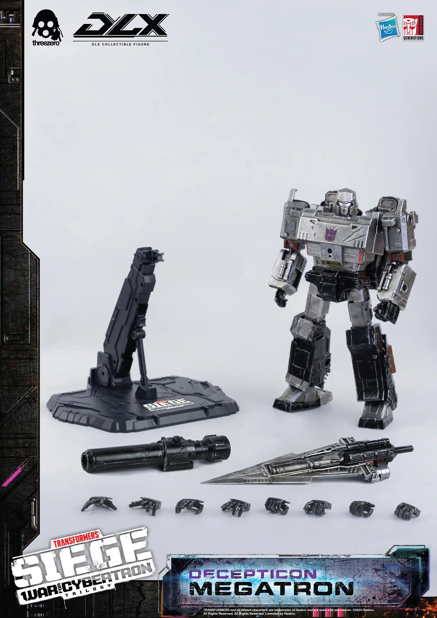 Pre Order! Transformers: War For Cybertron Trilogy DLX Megatron
