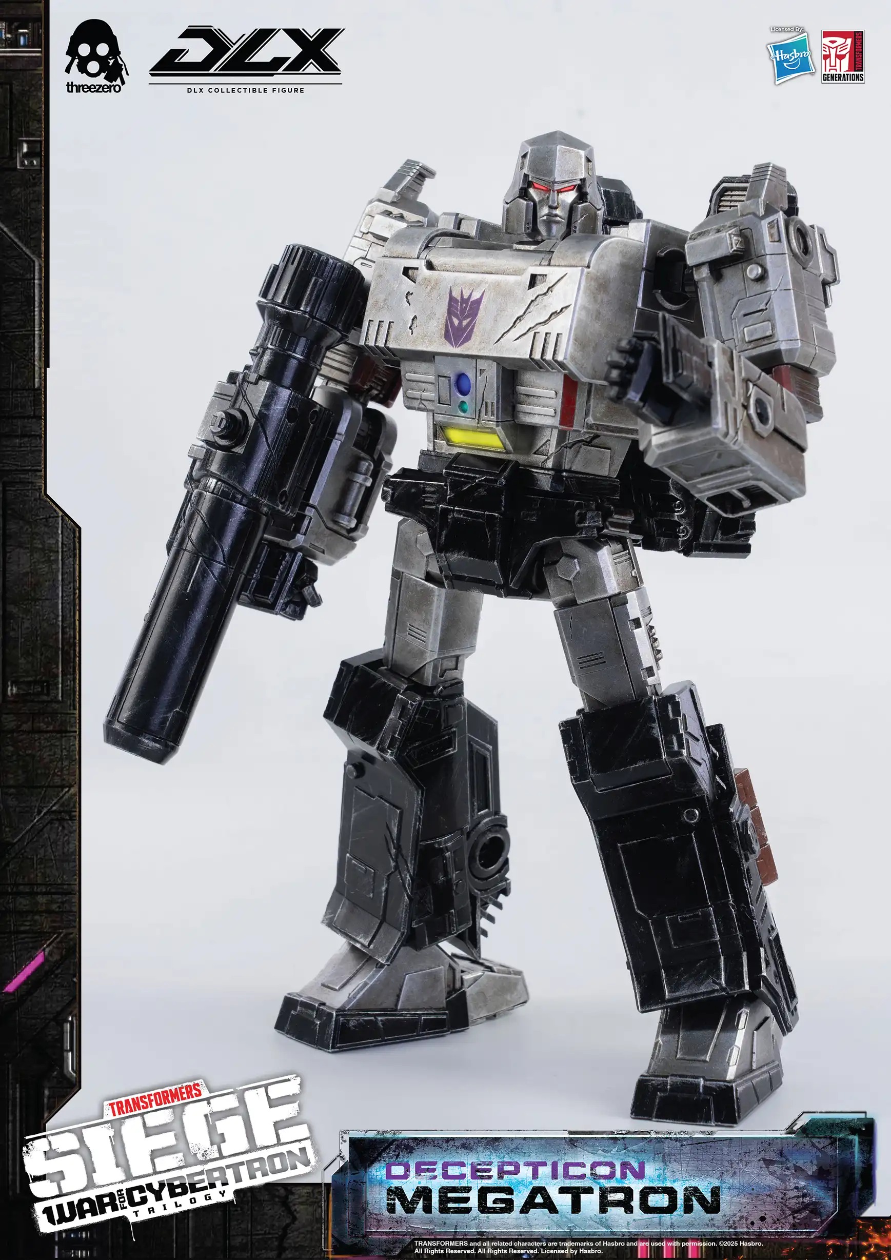 Pre Order! Transformers: War For Cybertron Trilogy DLX Megatron