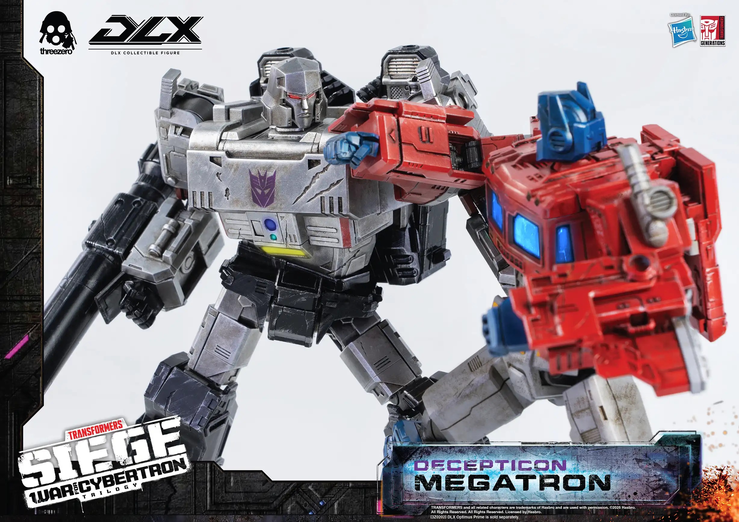 Pre Order! Transformers: War For Cybertron Trilogy DLX Megatron