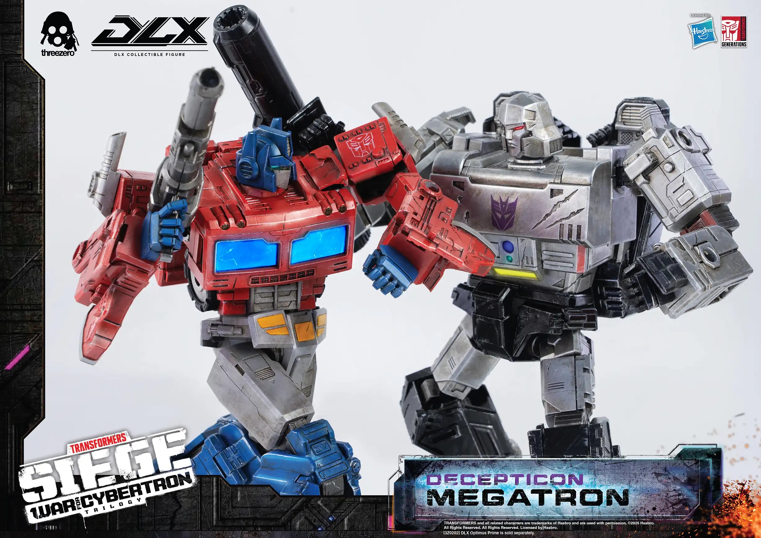 Pre Order! Transformers: War For Cybertron Trilogy DLX Megatron
