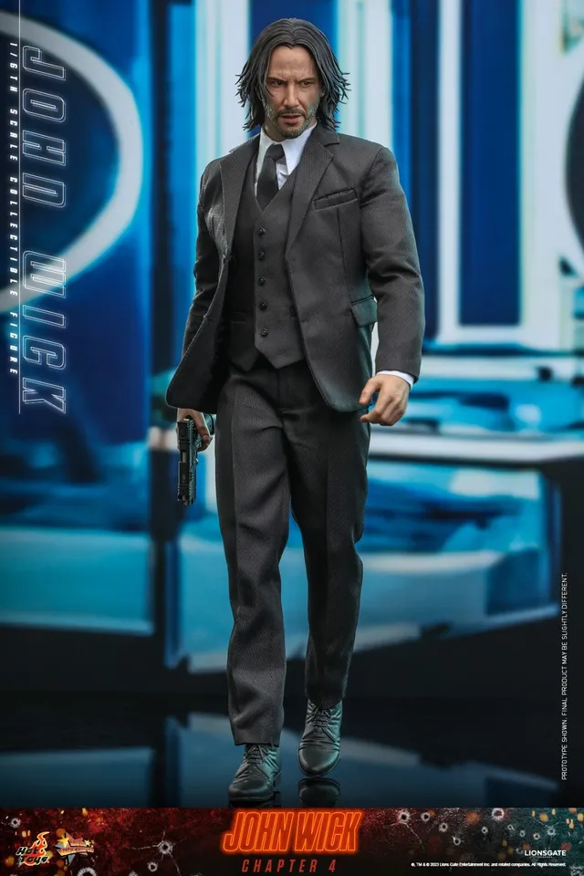 In Stock! Hot Toys MMS729 John Wick Chapter 4: John Wick 1/6 Figure 