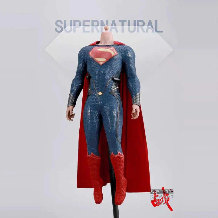 Pre order! COMBAT SUIT SN01 1/6 Male Body and Clothes for Superman Without Head
