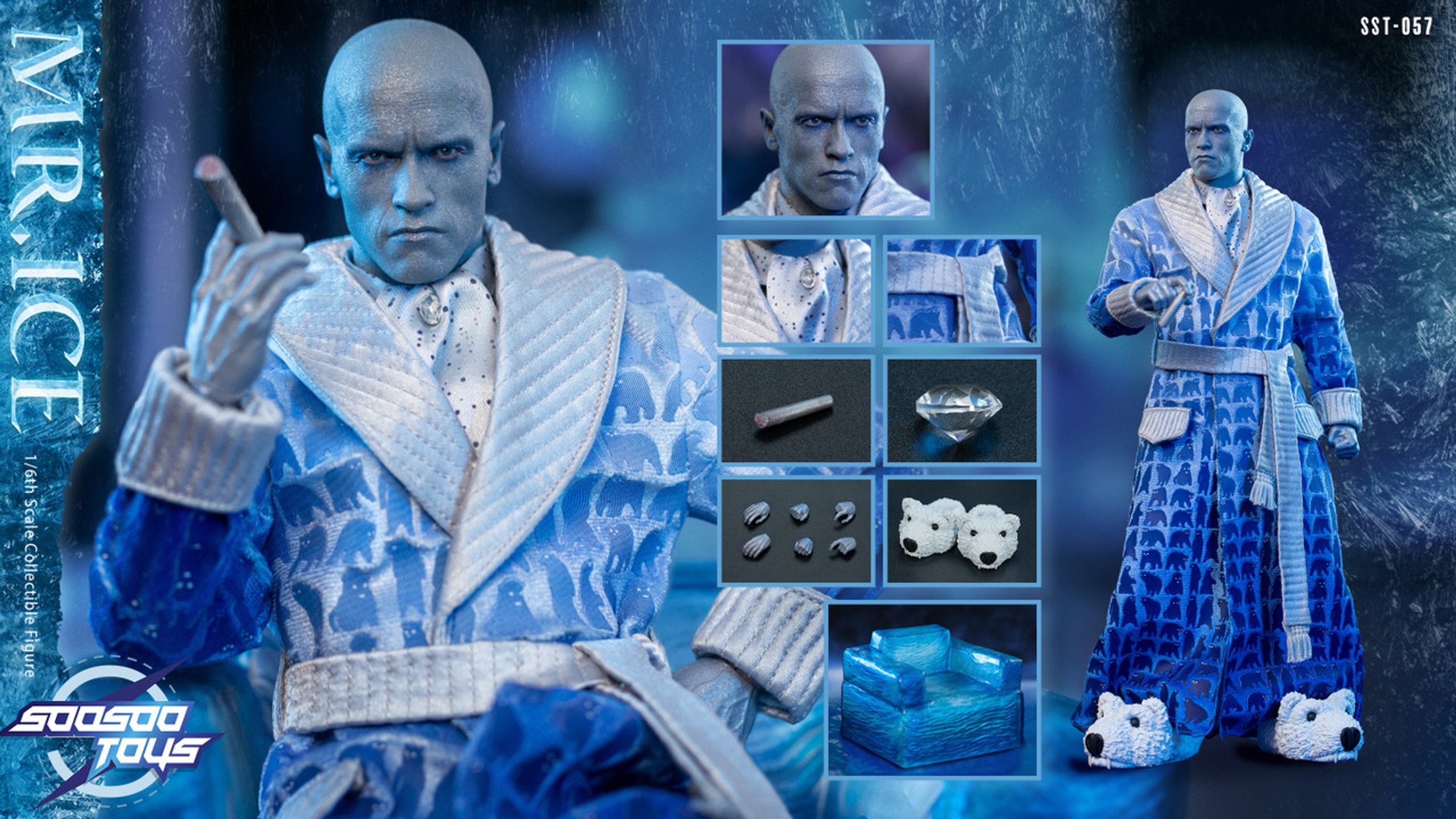 Pre Order! Soosootoys Mr.ice 1/6 Scale Figure Reissue