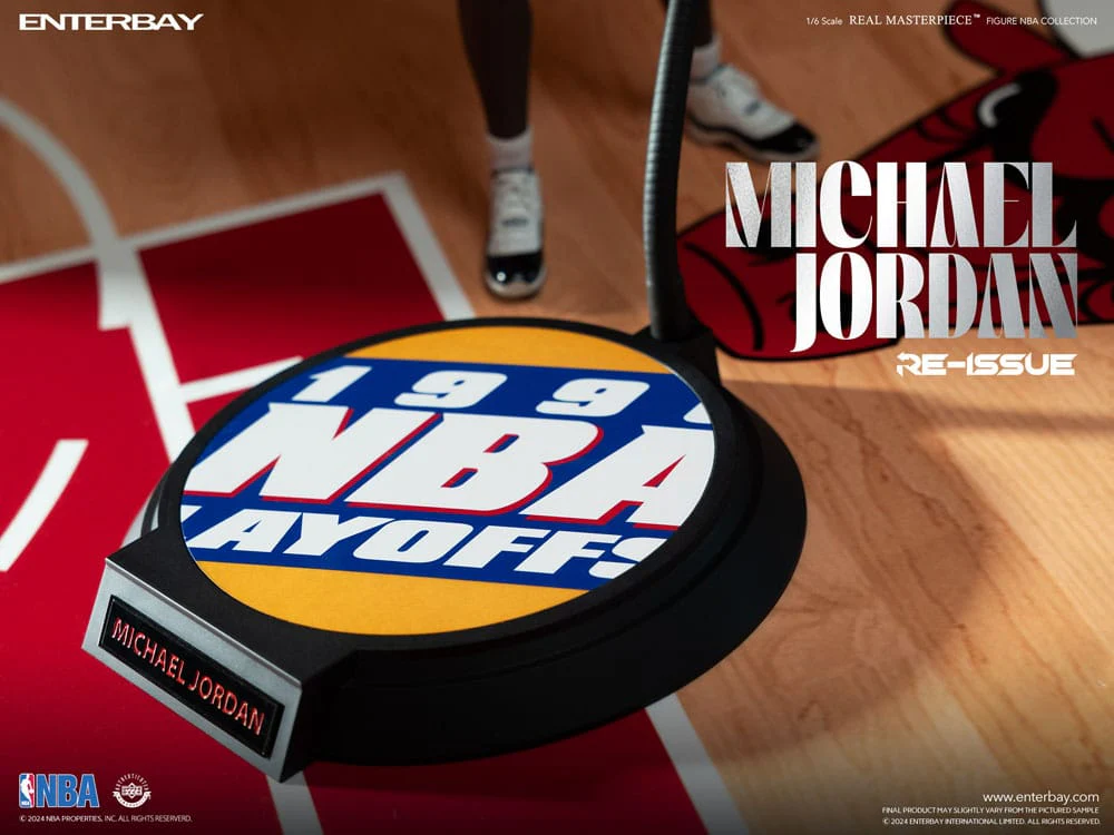 In Stock! Enterbay Michael Jordan NBA Collection Real Masterpiece Action Figure 1/6 I'm Back Edition Limited