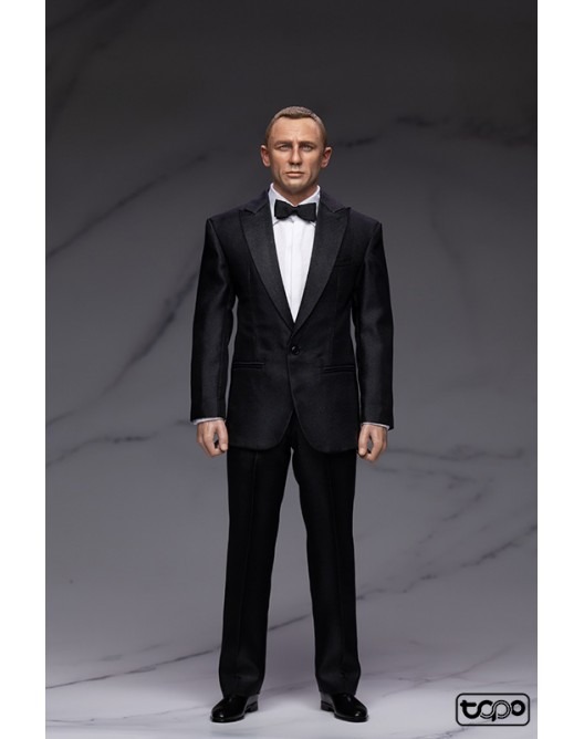 In Stock! TOPO TP021 1/6 Scale Tuxedo set with Body James Bond