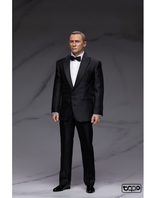 In Stock! TOPO TP021 1/6 Scale Tuxedo set with Body James Bond