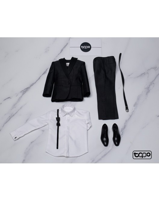 In Stock! TOPO TP021 1/6 Scale Tuxedo set with Body James Bond