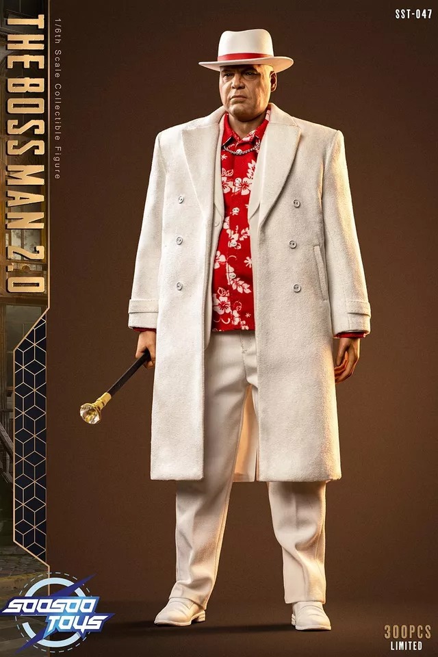 In Stock! Soosootoys SST-047 1/6 The Boss-man Kingpin Wilson Fisk Action Figure