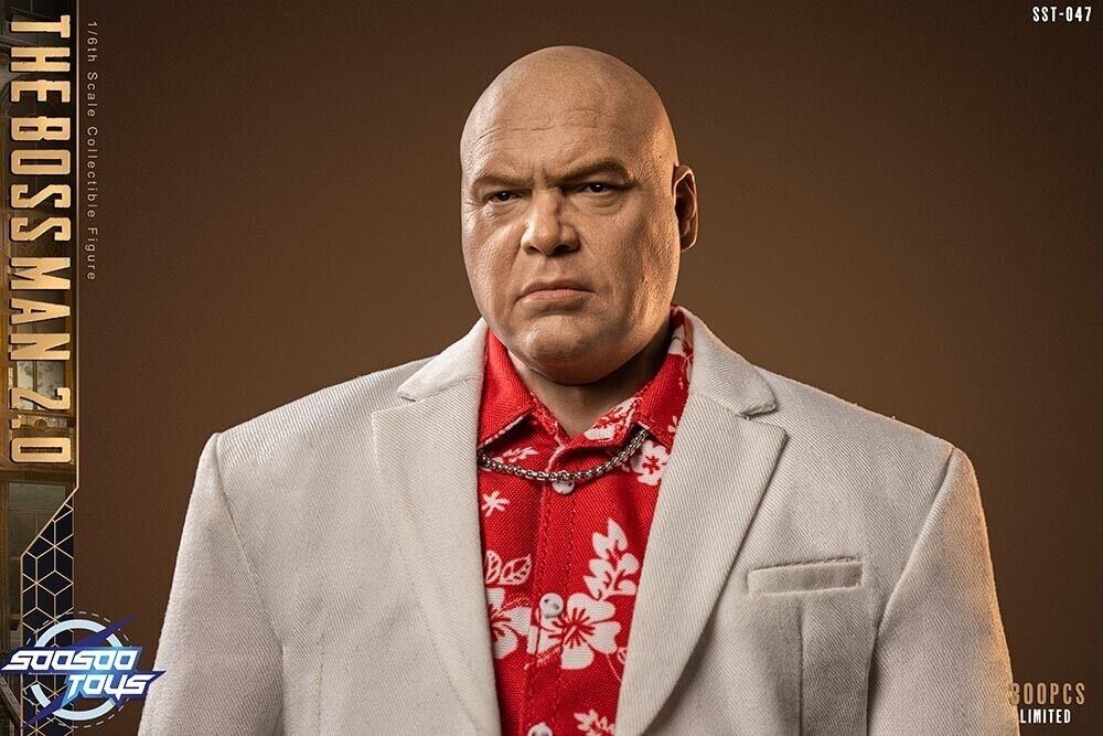 In Stock! Soosootoys SST-047 1/6 The Boss-man Kingpin Wilson Fisk Action Figure