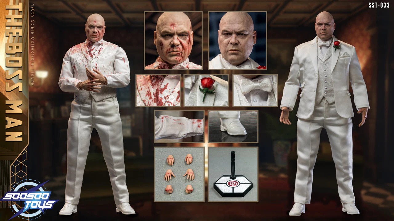 In Stock! Soosootoys SST033 1/6 Scale The Boss Man Figure
