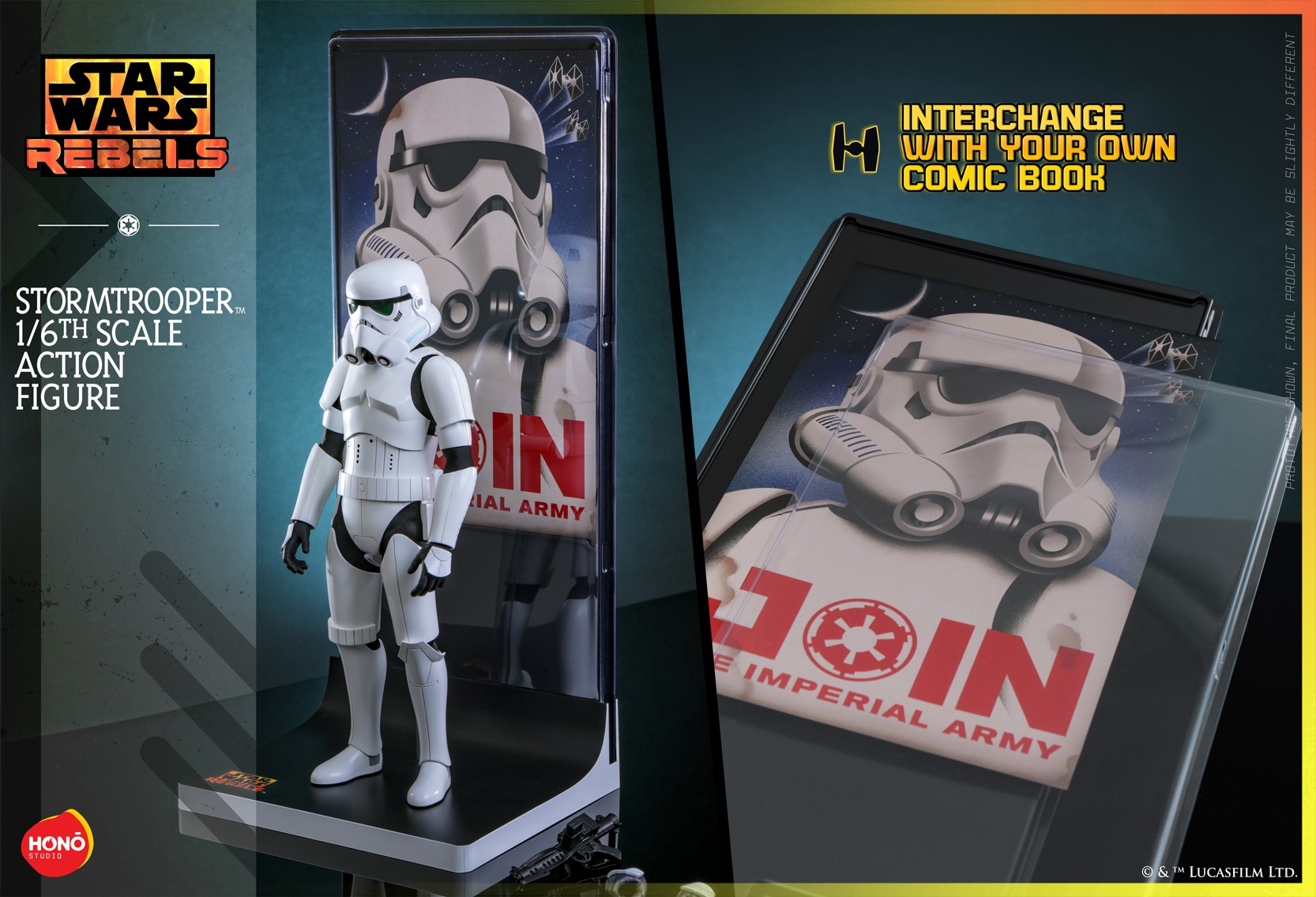 Pre Order! Hot Toys HONO STUDIO - HS08 - Star Wars: Rebels - Stormtrooper 1/6 Action Figure