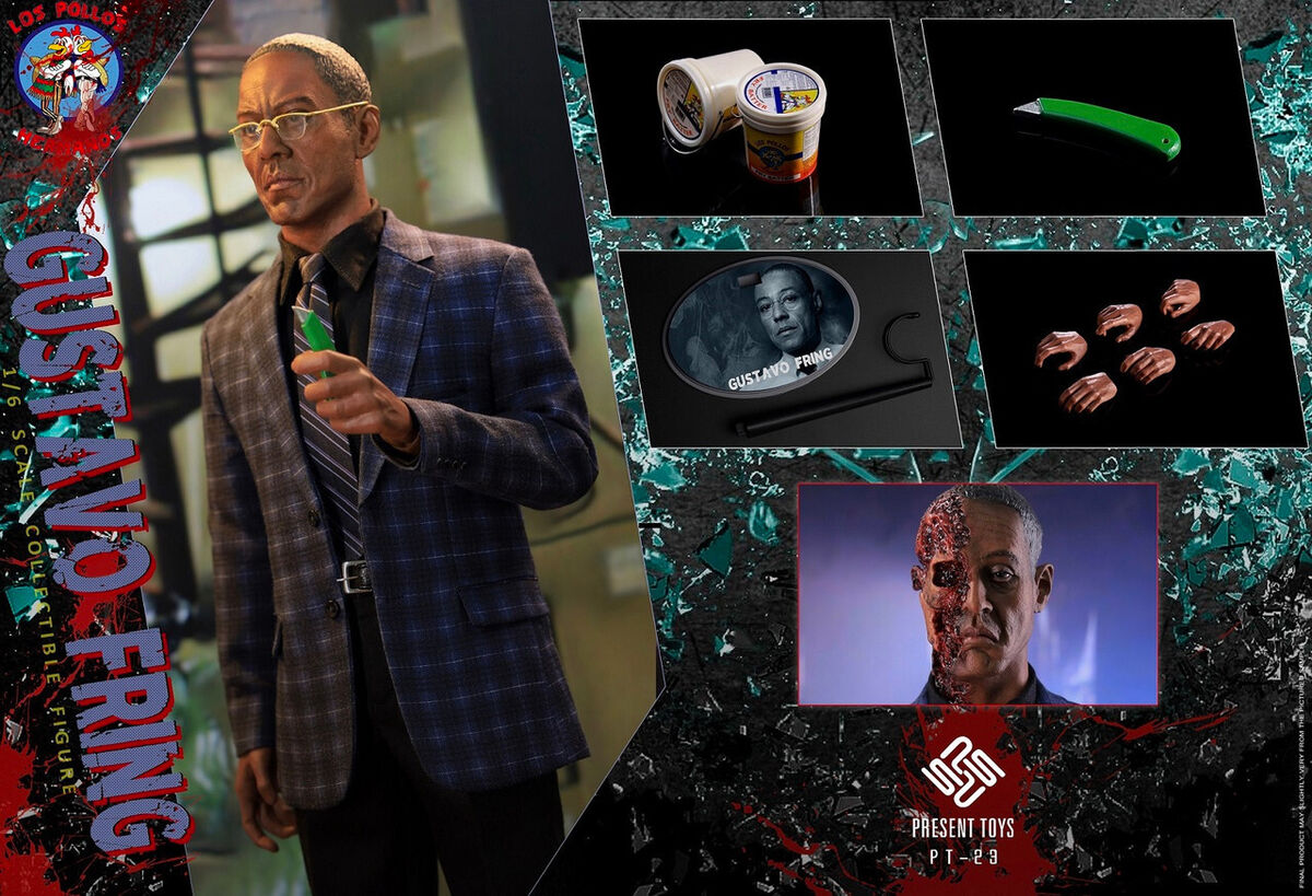 PRESENT TOYS 1/6 PT-sp23 Breaking Bad Gustavo Fring Action Figure
