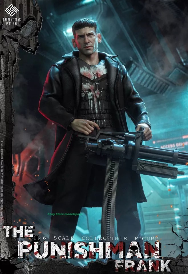 PRESENT TOYS PT-sp38 1/6 The Punisher Frank Castle Action Figure