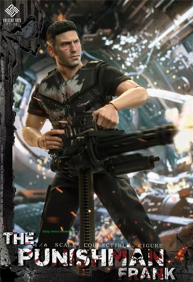PRESENT TOYS PT-sp38 1/6 The Punisher Frank Castle Action Figure