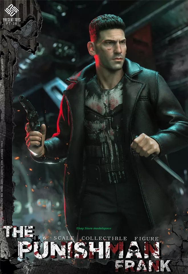 PRESENT TOYS PT-sp38 1/6 The Punisher Frank Castle Action Figure