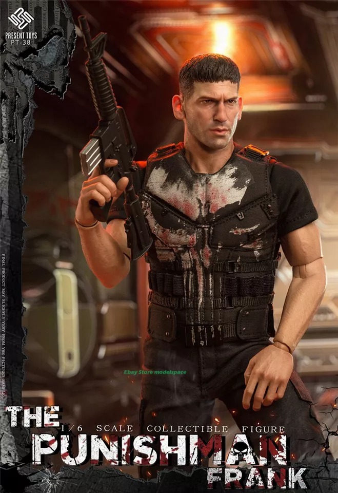 PRESENT TOYS PT-sp38 1/6 The Punisher Frank Castle Action Figure