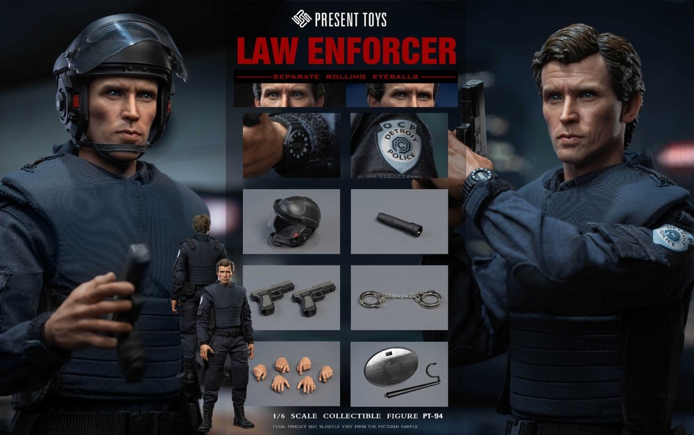 Pre Order! Present Toys Law Enforcer SP94 1/6 Scale Figure