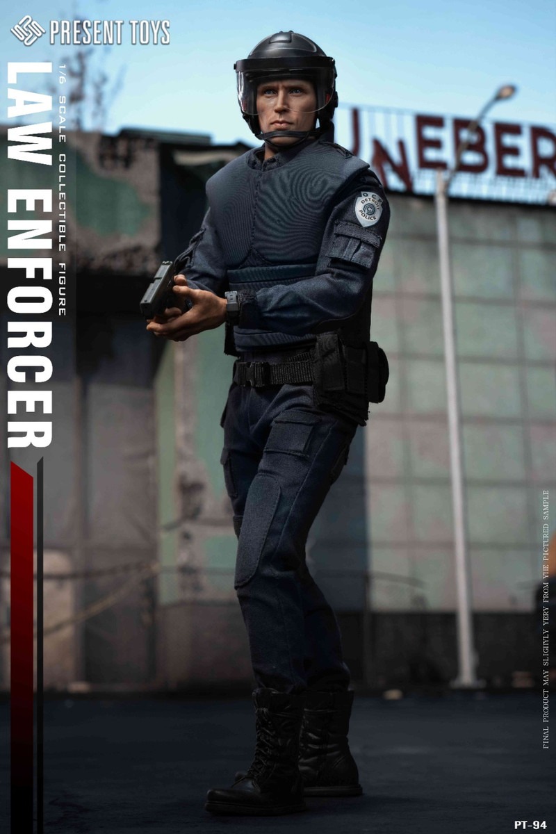 Pre Order! Present Toys Law Enforcer SP94 1/6 Scale Figure