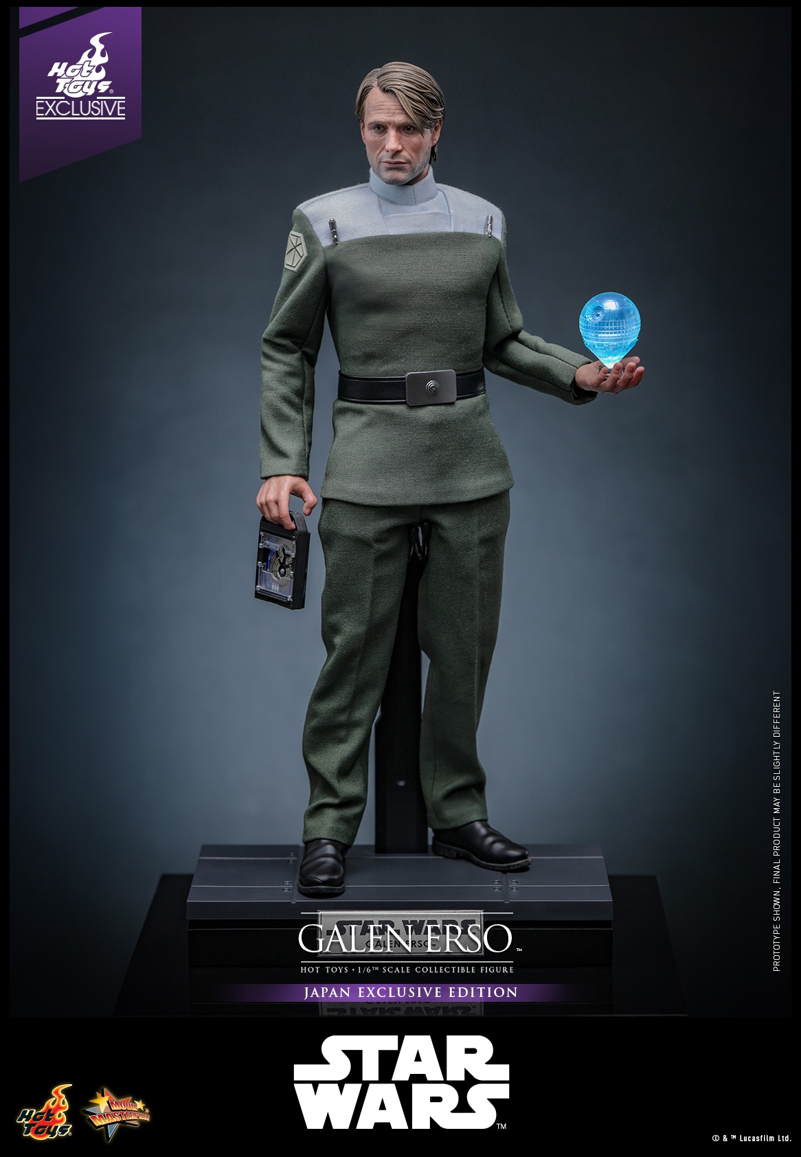 In Stock! Hot Toys MMS775 Star Wars: Rogue One – 1/6th Galen Erso (Japan Exclusive)