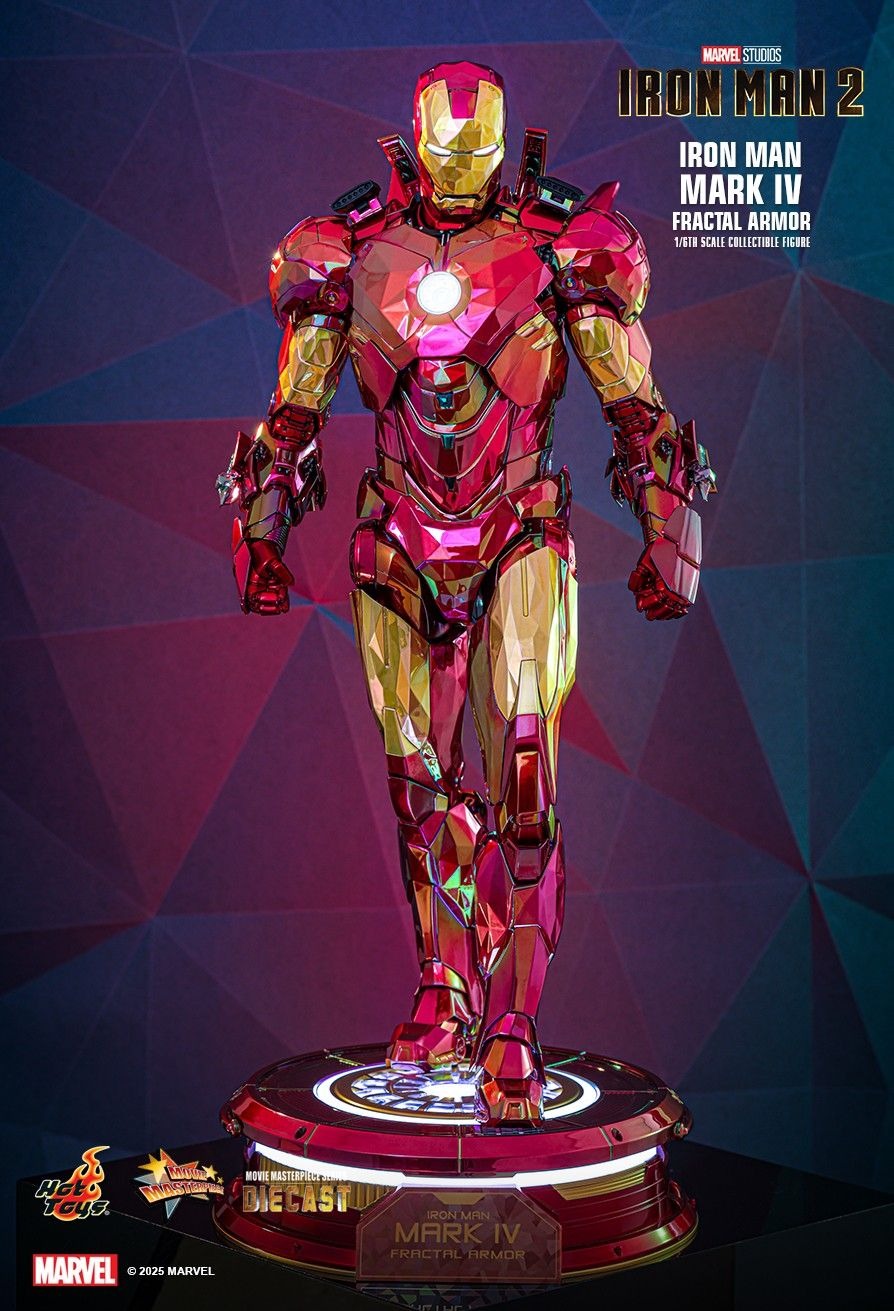 Pre Order! Hot Toys Iron Man 2 Iron Man Mark IV mk4 (Fractal Armor) 1/6 scale Collectible Figure