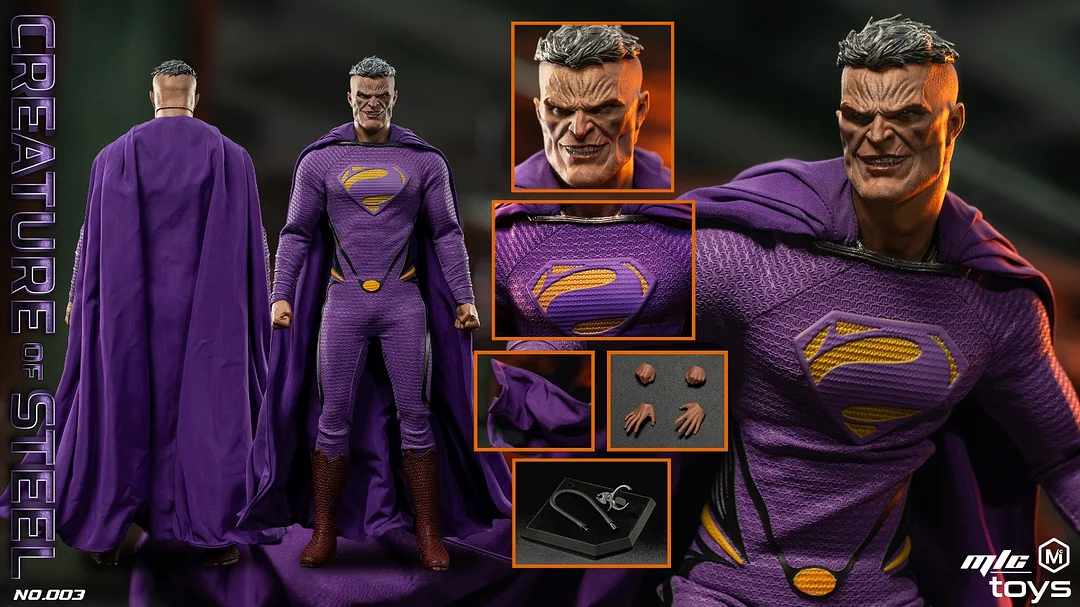 Pre Order! MICTOYS 1/6 Anti-hero Iron Monster NO.003 Creature of Steel Bizarro 1/6 Figure