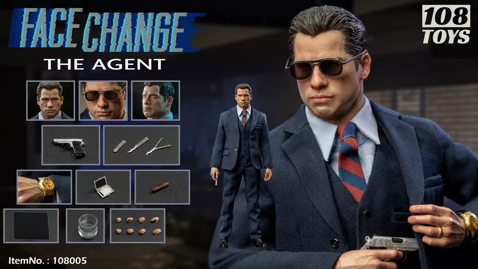 In Stock! 108TOYS 108005 1/6 Face Change John 1/6 Action Figure