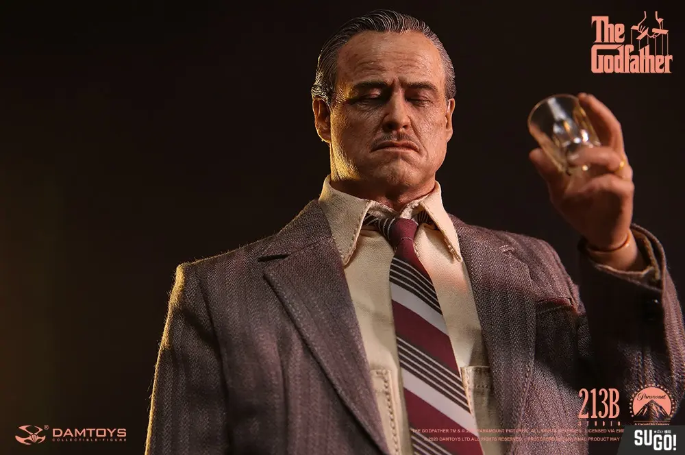 In Stock! Damtoys Dms033 1/6 The Godfather Vito Corleone Golden Years Ver Action Figure