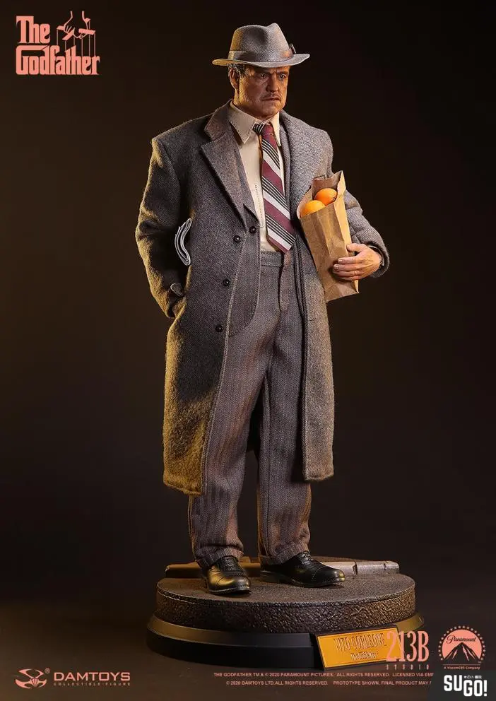 In Stock! Damtoys Dms033 1/6 The Godfather Vito Corleone Golden Years Ver Action Figure