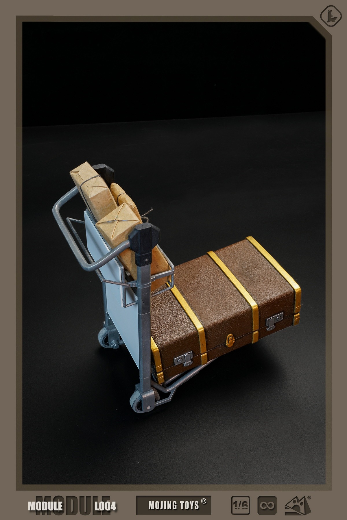 In Stock! MOjingToys luggage cart Harry Potter Module Series L004B Harry Potter Platform Nine and Three-Quarters (Licensed)