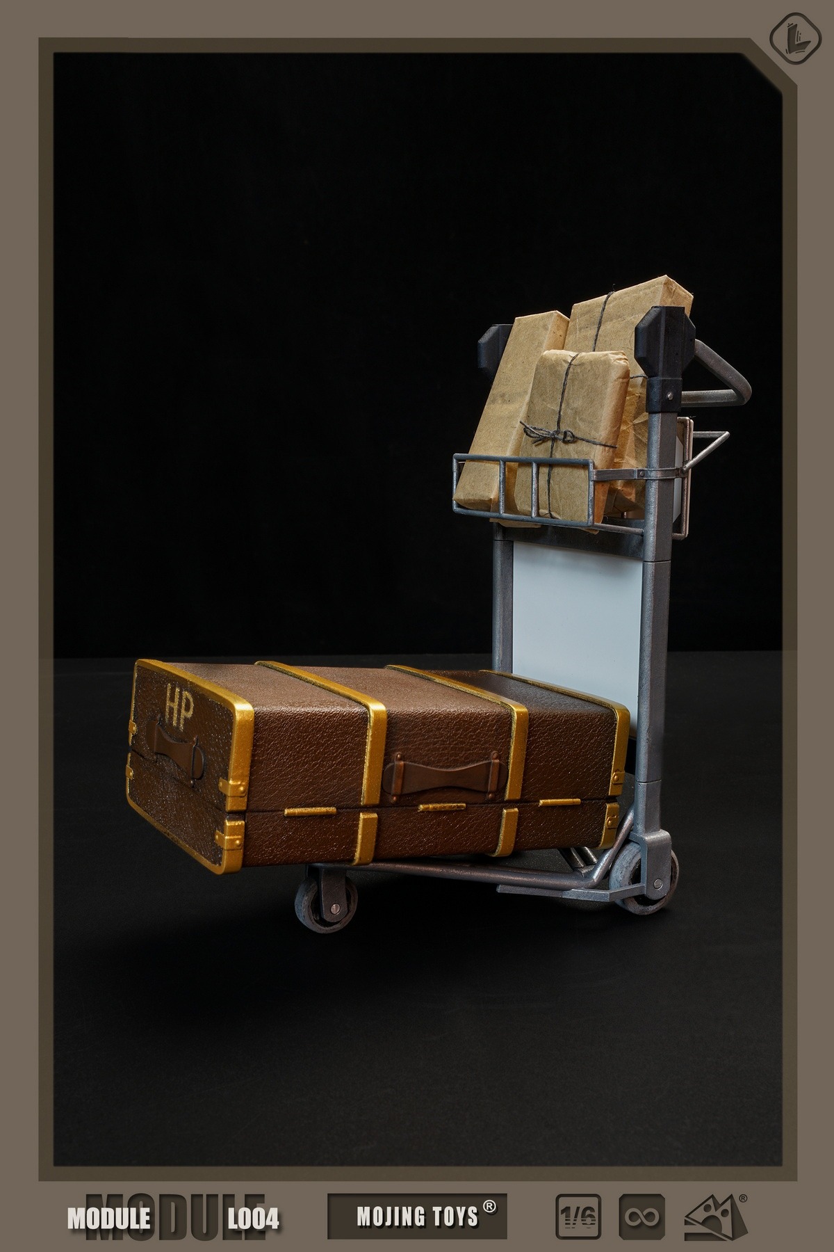 In Stock! MOjingToys luggage cart Harry Potter Module Series L004B Harry Potter Platform Nine and Three-Quarters (Licensed)