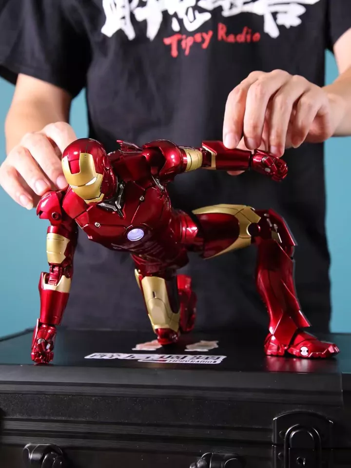 In Stock! 1/5 35cm Iron Man Mark 3 III MK3 Figure ZD Toys Ironman
