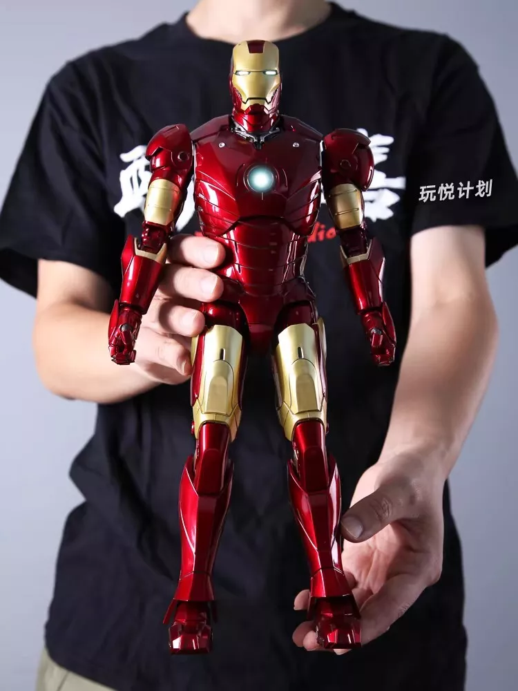 In Stock! 1/5 35cm Iron Man Mark 3 III MK3 Figure ZD Toys Ironman
