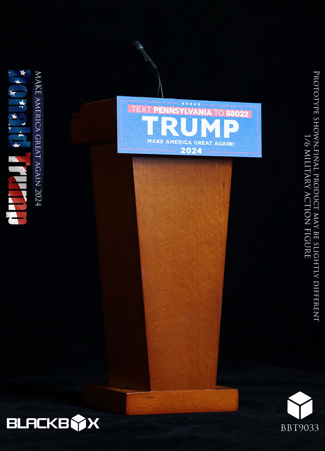 In Stock! BLACKBOXTOYS Studio - 1/6 Celebrity Series Donald Trump Model BBT9033A 