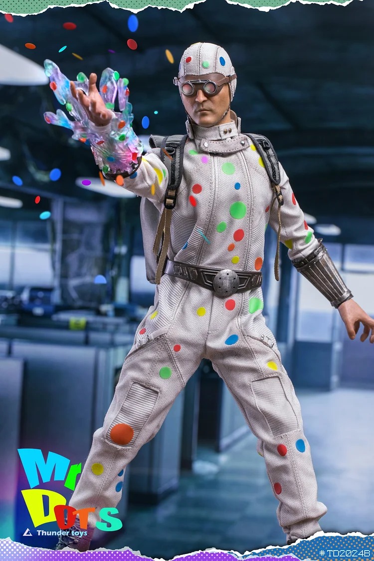 In Stock! Thunder Toys Td2024 1/6 Polka-Dot Man Luxury version Suicide Squad Action Figure