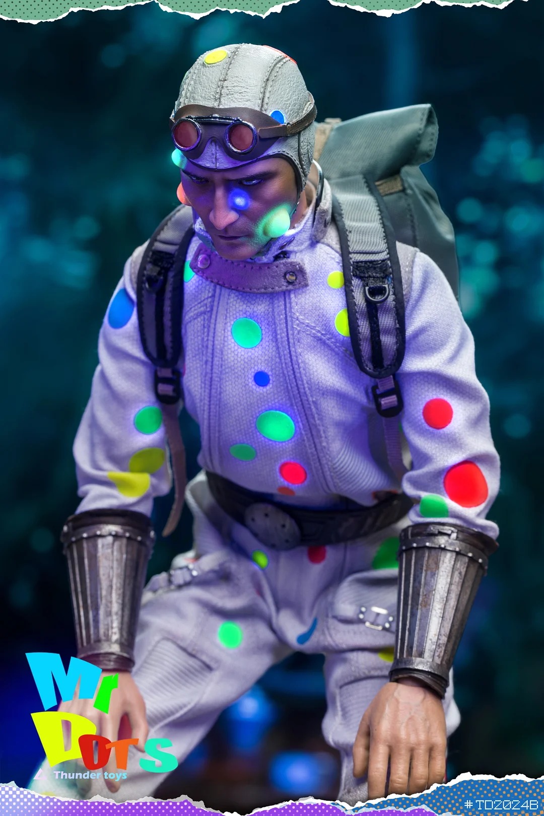 In Stock! Thunder Toys Td2024 1/6 Polka-Dot Man Luxury version Suicide Squad Action Figure