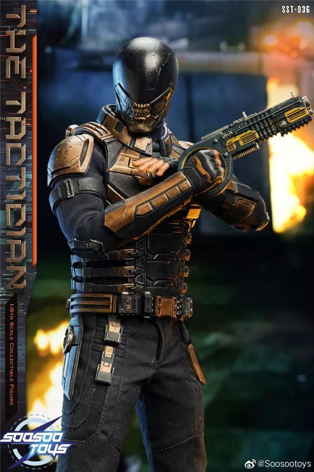 In Stock! Soosootoys SST-036 1/6 The Suicide Squad Bloodsport Idris Elba Action Figure