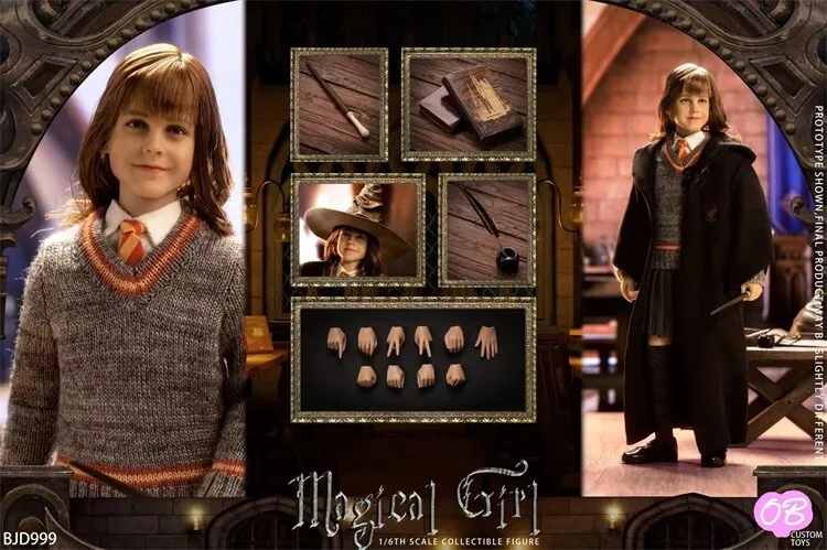 In Stock! OB CUSTOM TOYS BJB999 1/6 Magic Girl (Magic Dress Edition) Figure Harry potter