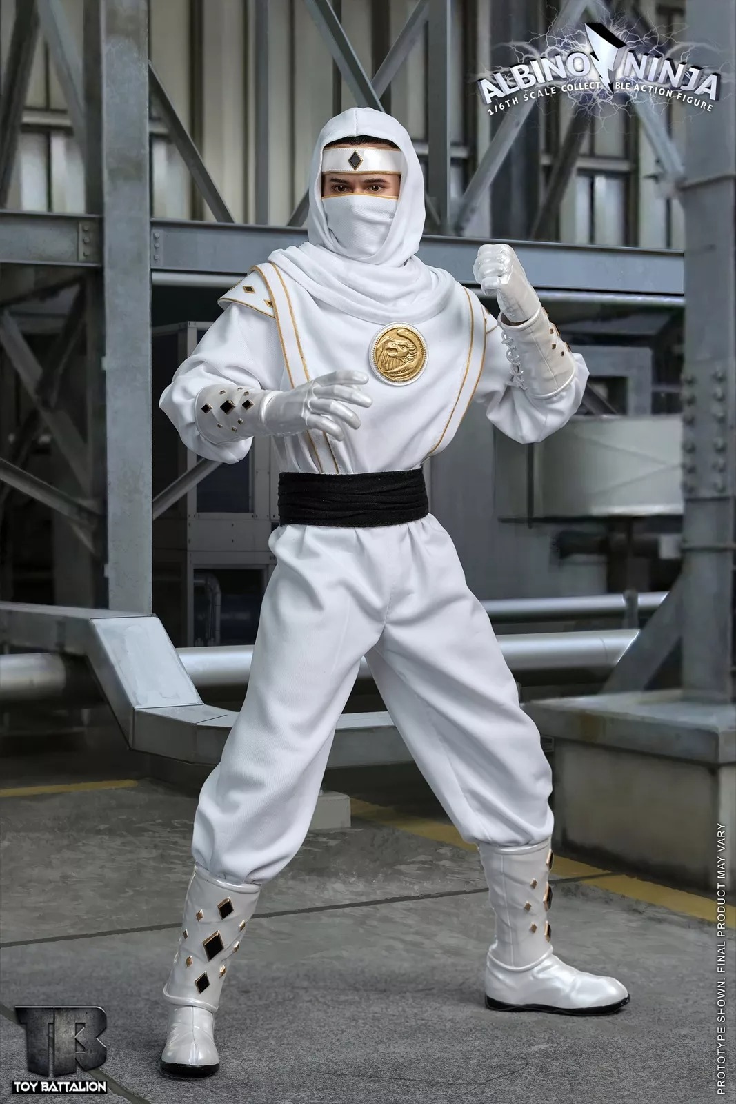 In Stock!! Toys Battalion TB011 Albino White Ninja 1/6 Scale Action Figure