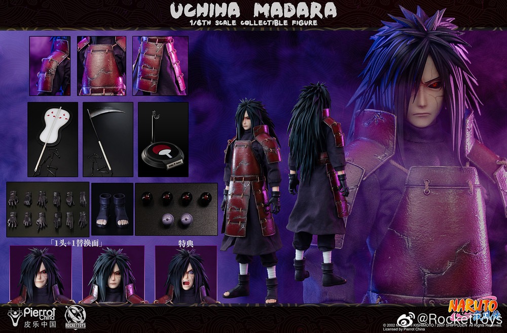 Rocket Toys ROC005 Naruto Uchiha Madara 1/6 figure