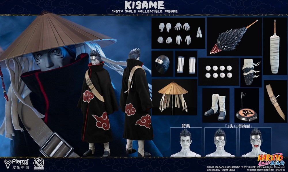 Rocket Toys ROC007 Naruto Shippuden Kisame Hoshigaki 1/6 Figure