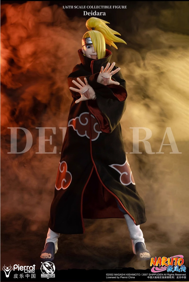 In Stock! Rocket Toys ROC008 Naruto Shippuden Deidara 1/6 Figure