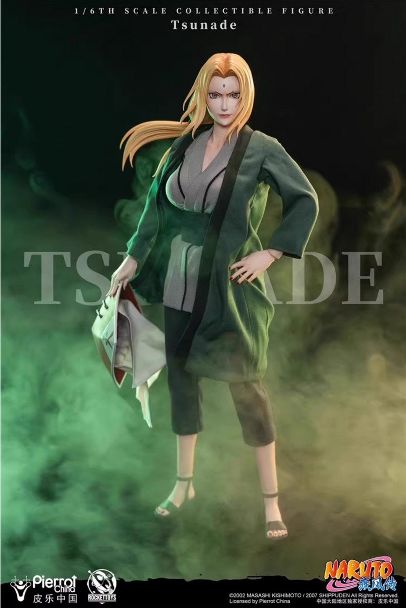 In stock! Rocket Toys ROC009 Naruto Shippuden Tsunade 1/6 Figure
