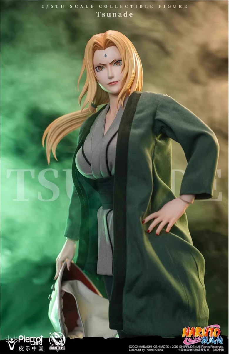 In stock! Rocket Toys ROC009 Naruto Shippuden Tsunade 1/6 Figure