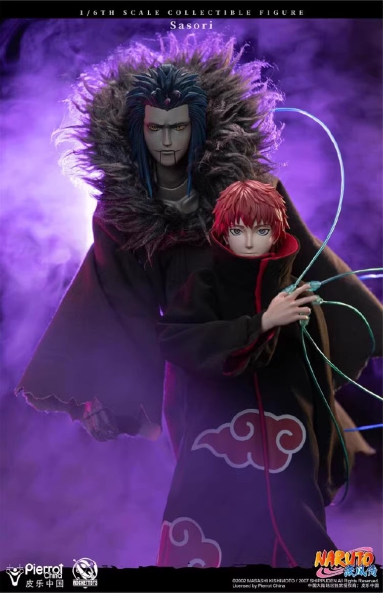 In stock! Rocket Toys ROC010 Naruto Shippuden Sasori 1/6 Figure