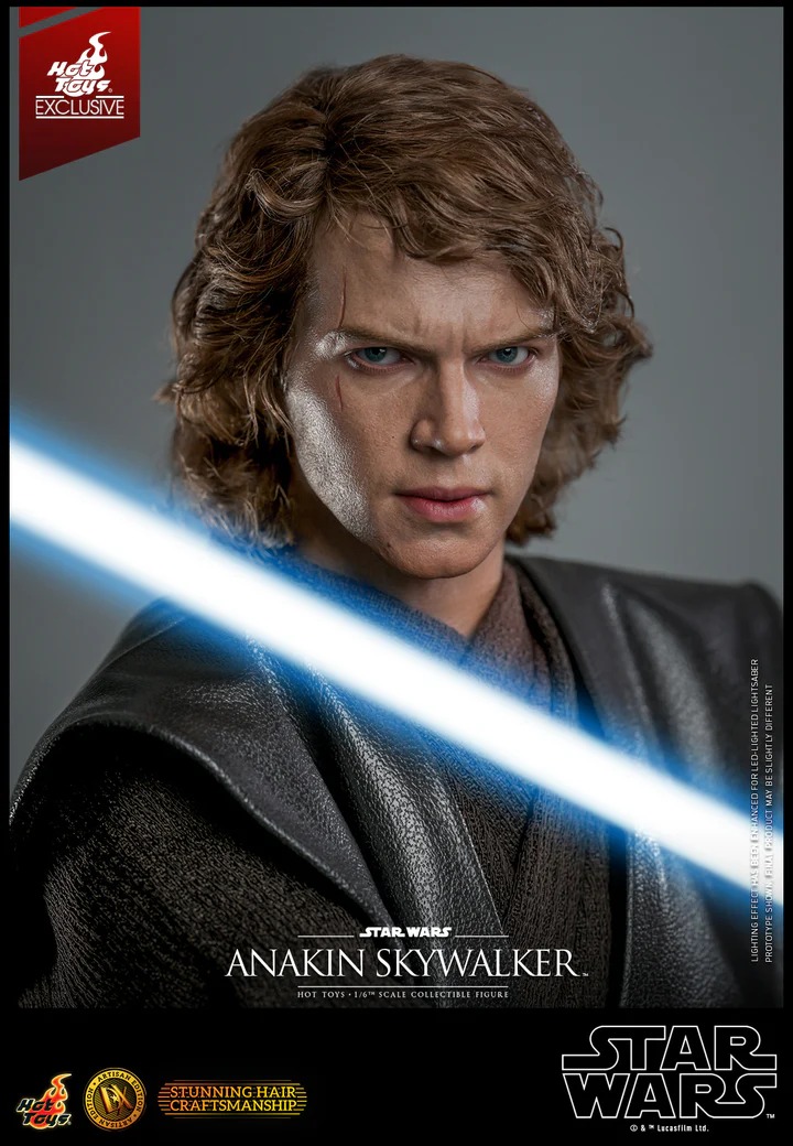 In Stock! Hot Toys DX34AE Anakin Skywalker Star Wars Episode III Revenge of the Sith 1/6 Figure