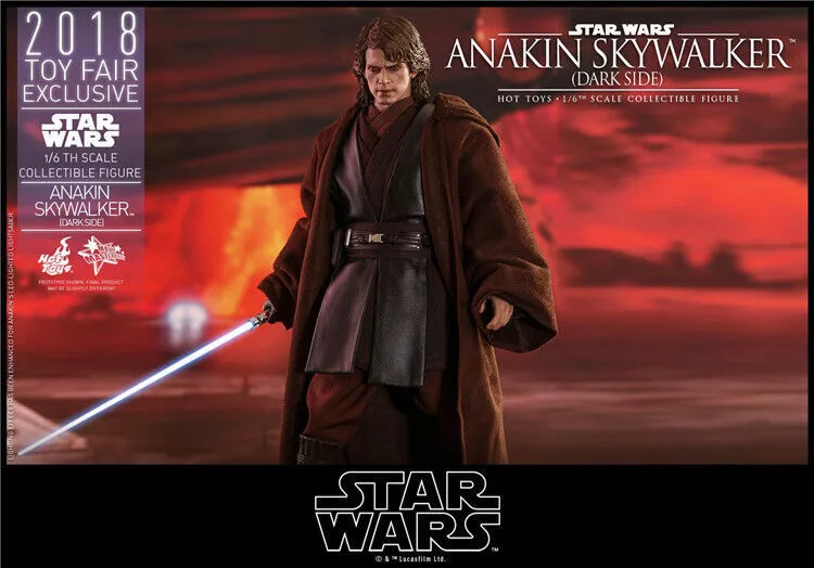 In stock! Hot Toys Mms486 Star Wars：Anakin Skywalker (Dark Side) Toy Fair Exclusive 1/6 figure