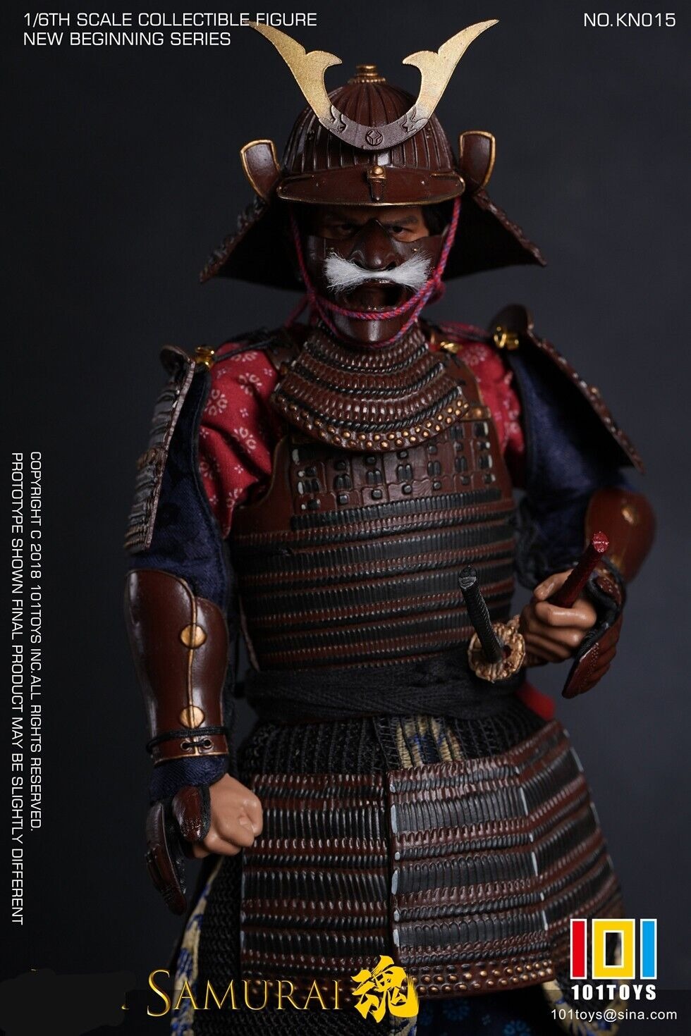 Restocking! 101TOYS KN015 New Beginner Series Of The Last Samurai of Soul action figure