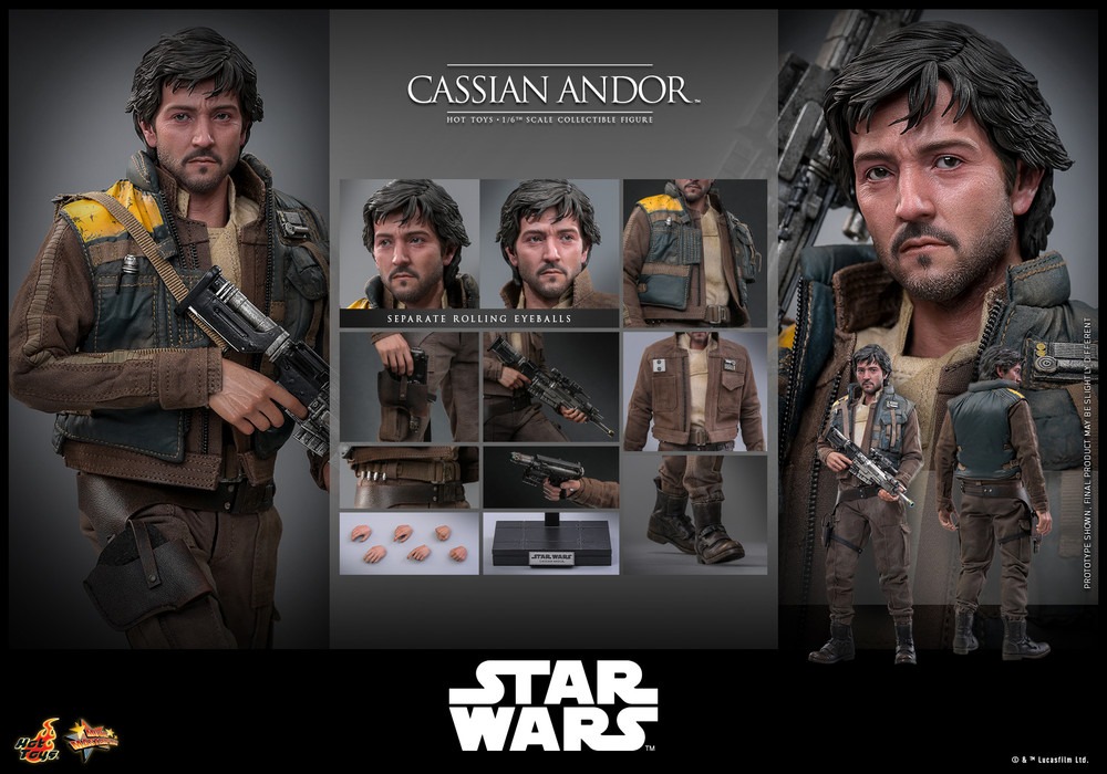 Pre Order! Hot Toys MMS802 Cassian Andor Rogue One: A Star Wars Story 1/6 figure